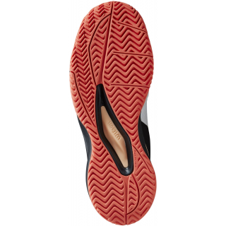 WRS330600U Wilson Women's Rush Pro ACE Pickler Pickleball Shoes (White/Black/Living Coral)