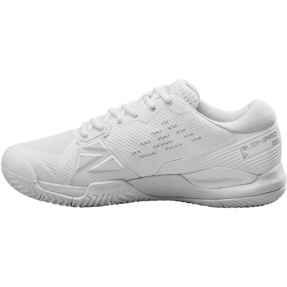 WRS330760U Wilson Men's Rush Pro ACE Tennis Shoes (White)