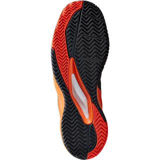 WRS330790U Wilson Men's Rush Pro ACE Tennis Shoes (Black/Vermillion Orange/White) - Sole