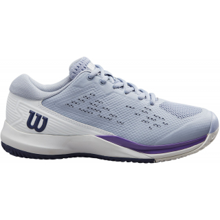 WRS330820U Wilson Women's Rush Pro ACE Tennis Shoes (Eventide/White/Royal Lilac)