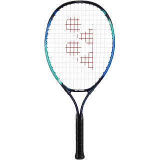 YY01J25 Yonex Junior 25 Inch Sky Blue Tennis Racquet Prestrung front
