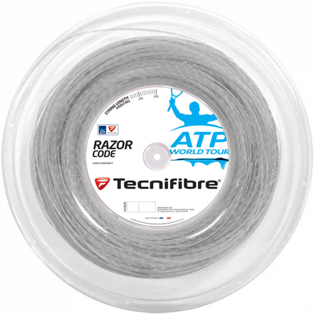 Tecnifibre ATP Razor Code Carbon 16g Tennis String (Reel)