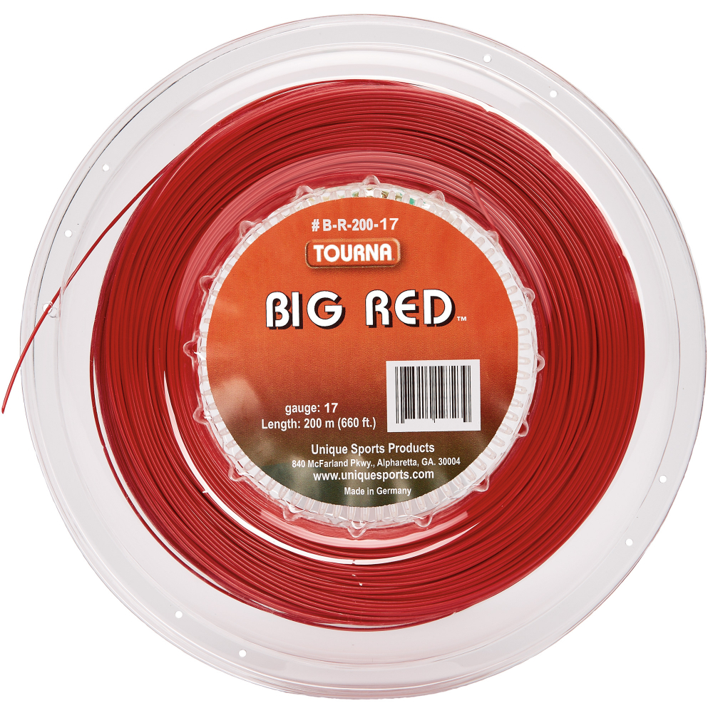 Tourna Big Red 17g Tennis String (Reel)