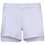 Babolat Women's Exercise Tennis Training Shorts (White/White)