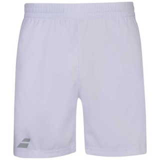 Babolat Boy's Play Tennis Short (White/White)