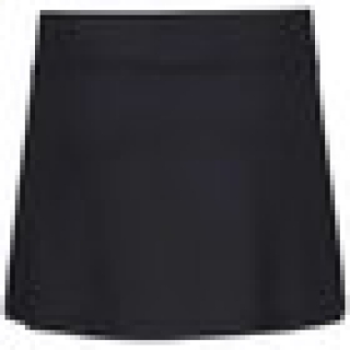 Babolat Girl's Play Tennis Skirt with built in Shorties (Black/Black)