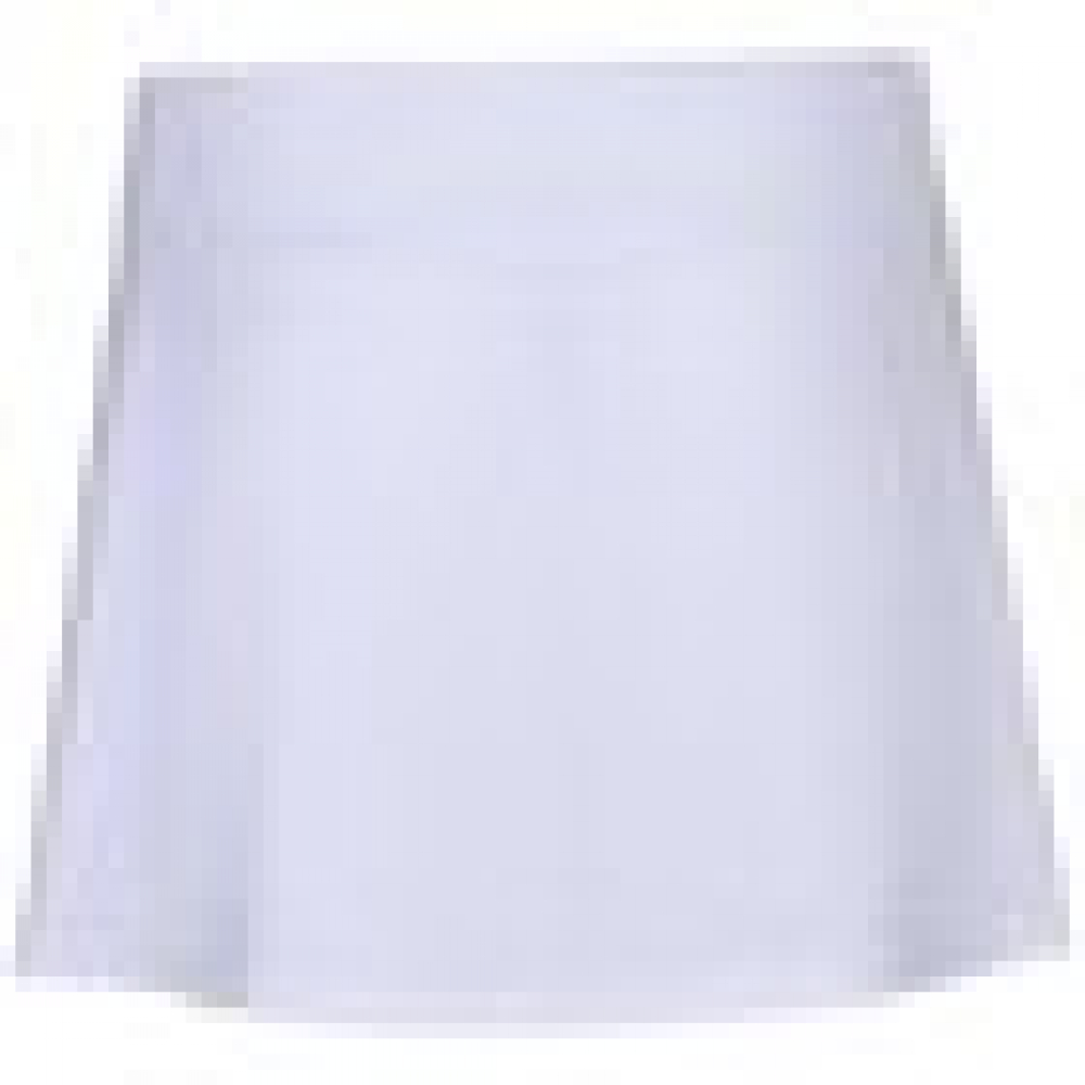 Babolat Girl's Play Tennis Skirt with built in Shorties (White/White)