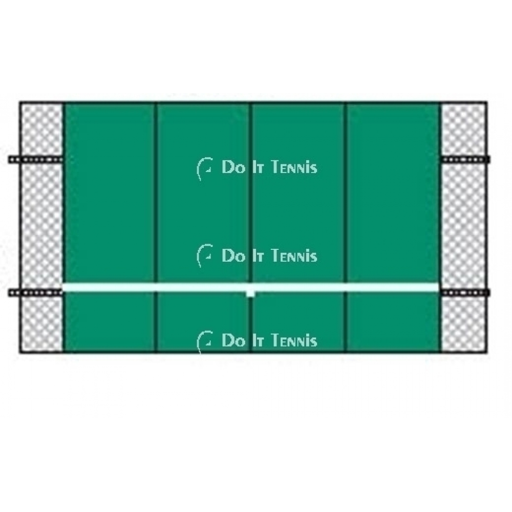 Tennis Backboards Bakko Professional Flat Series Backboard 10\' x 16\'
