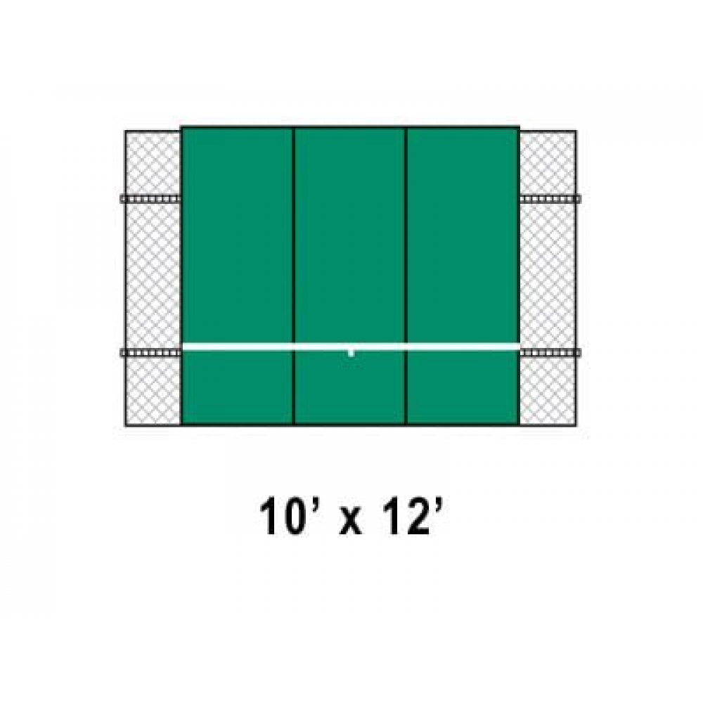 Bakko Professional Flat Series Backboard 10' x 12' Schematic