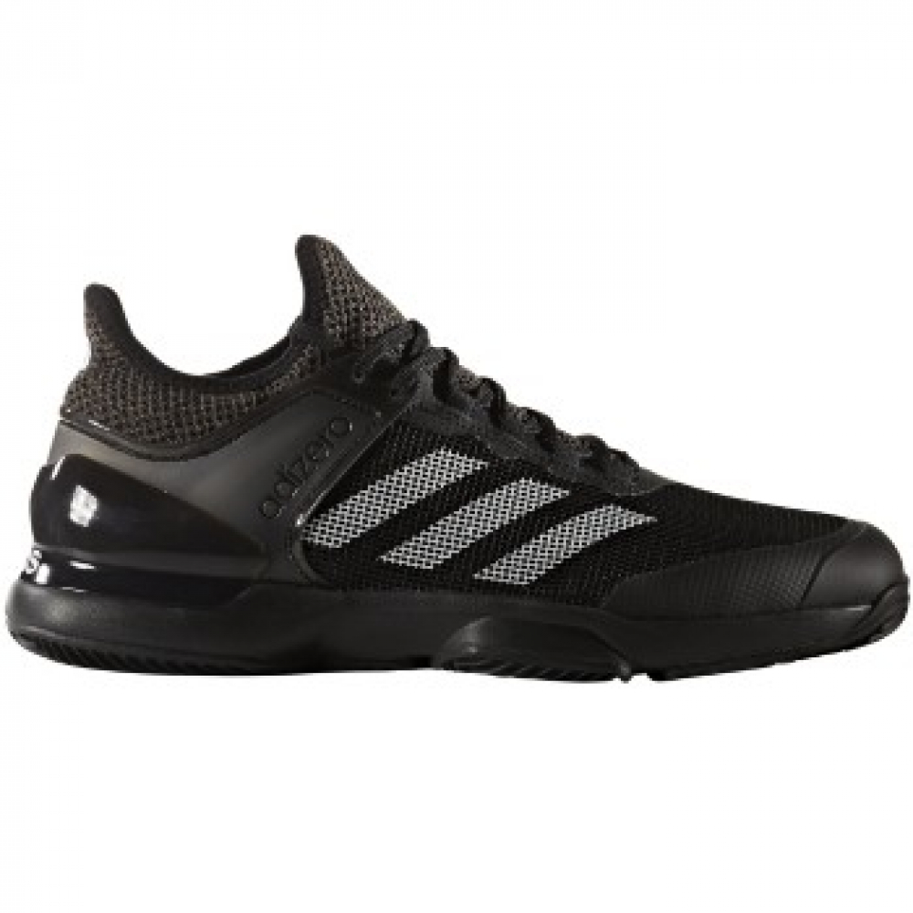 Matroos Productie Mobiliseren Adidas Men's Adizero Ubersonic 2 Clay Court Tennis Shoes (Black/White)