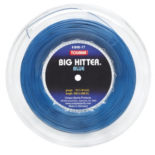 Tourna Big Hitter Blue 17g Tennis String (Reel)