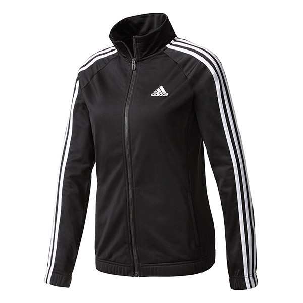 Adidas Women's Designed 2 Move Tennis Warmup Jacket (Black/White)