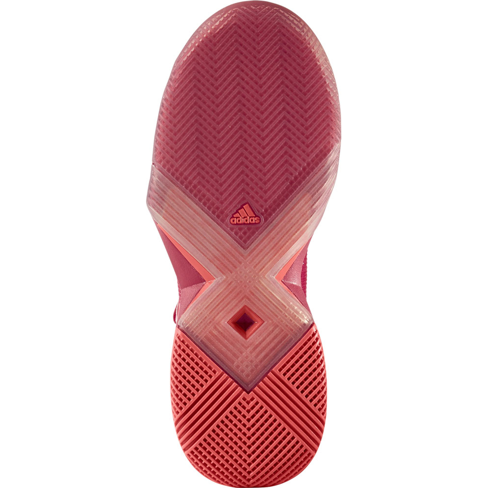riega la flor Profesor esférico Adidas Women's Adizero Ubersonic 3.0 Tennis Shoes (Pink/Coral)