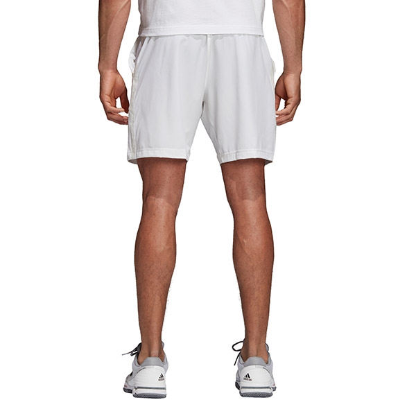 Adidas Men's Stretch Woven Tennis Shorts (White) Do It Tennis