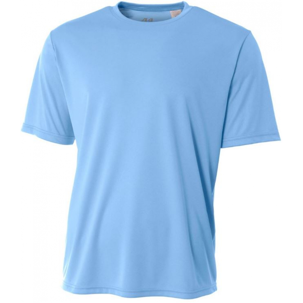 A4 Men's Performance Crew Shirt (Light Blue)
