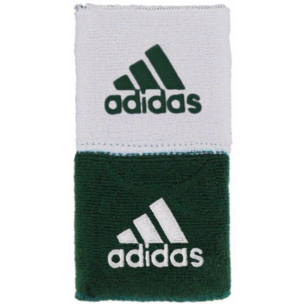 Adidas Interval Reversible Tennis Wristband (Forest/White)
