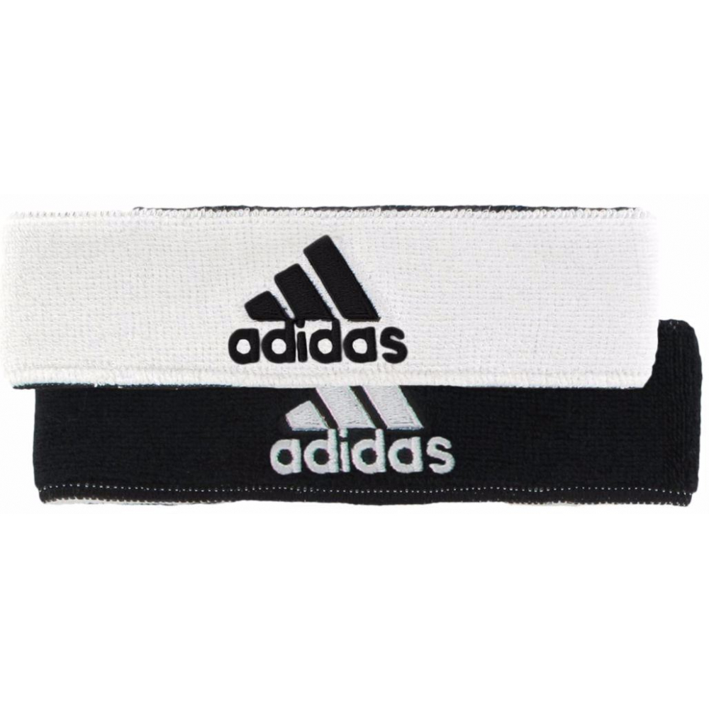 Adidas Interval Reversible Tennis Headband (White/Black)