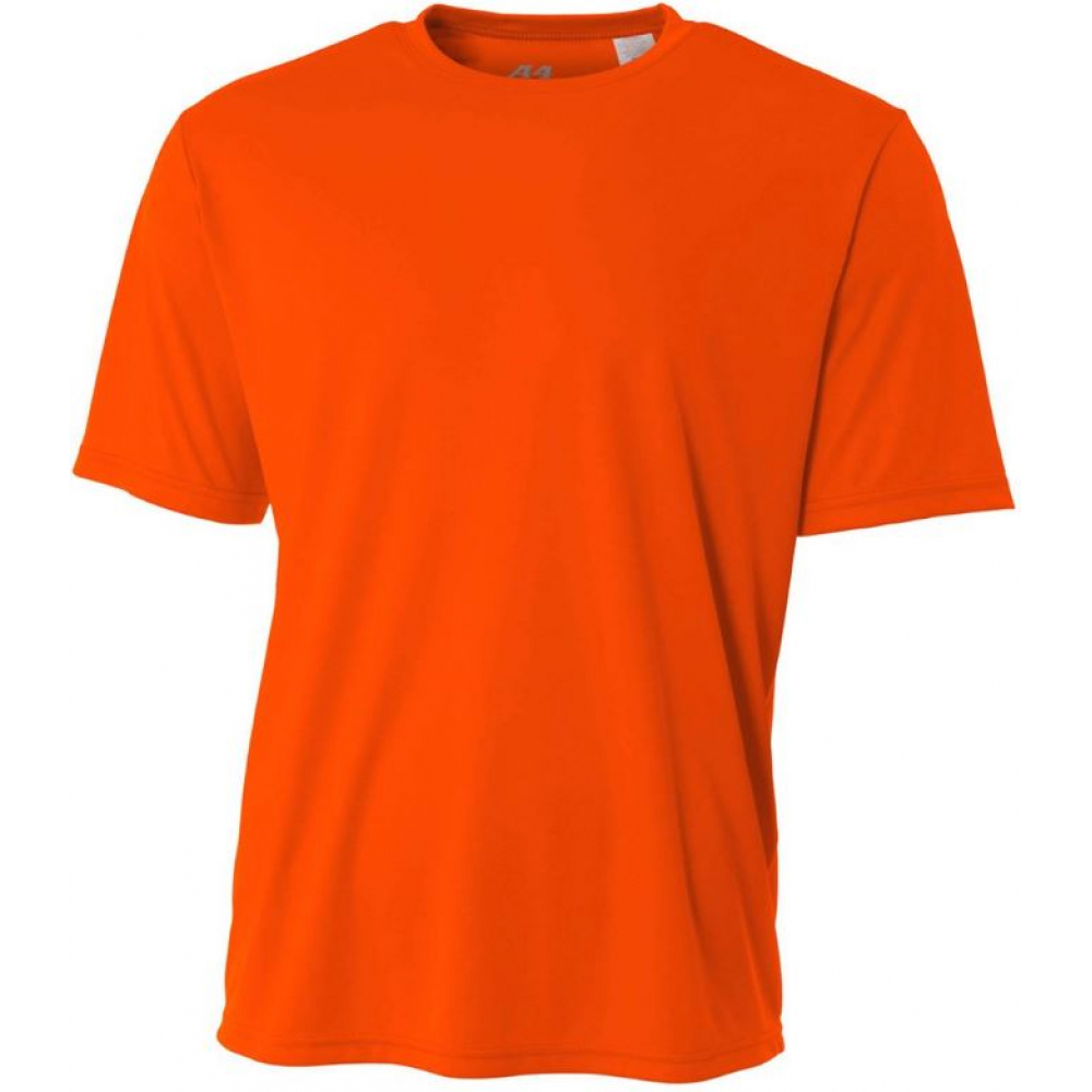 A4 Men's Performance Crew Shirt (Safety Orange)