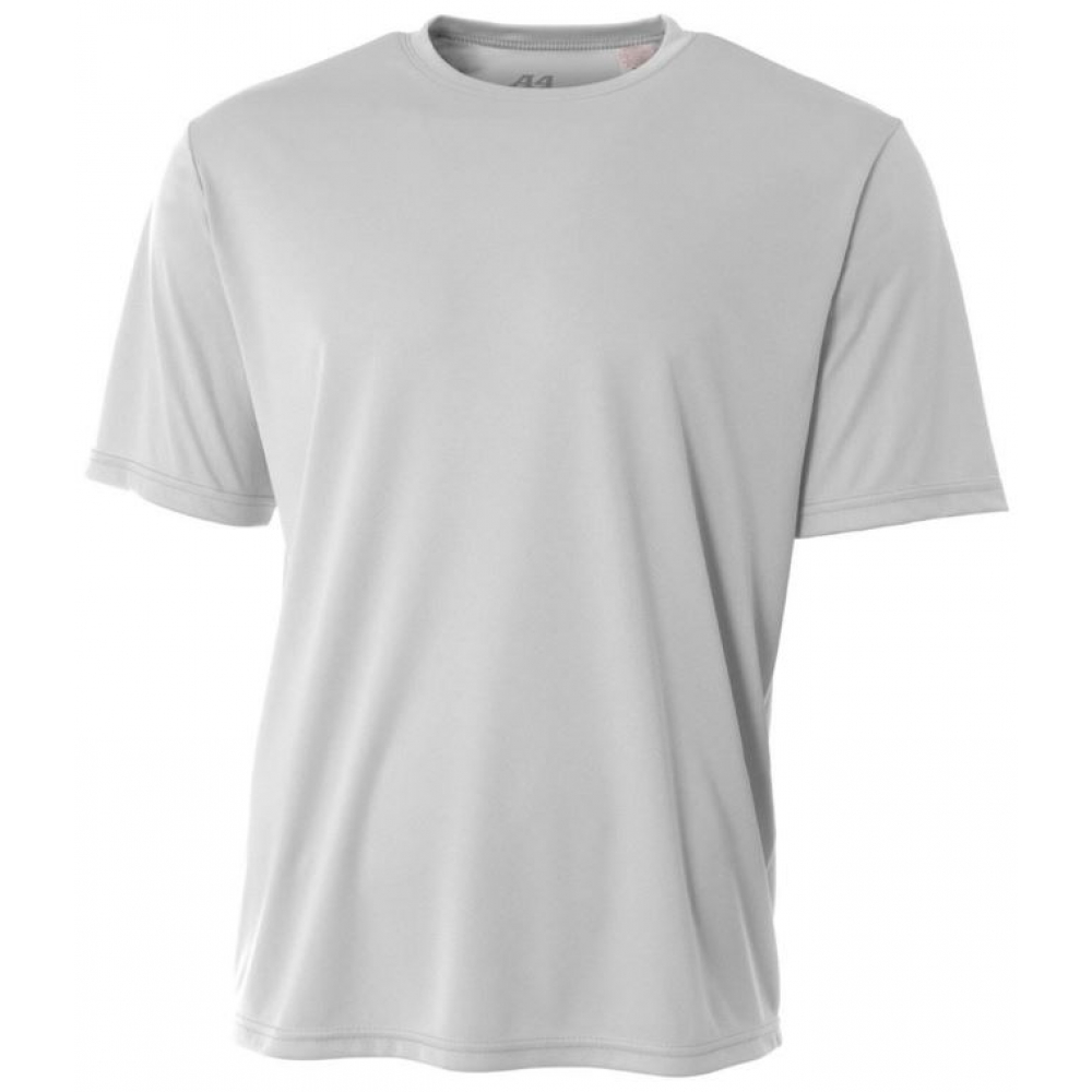 A4 Men's Performance Crew Shirt (Silver)