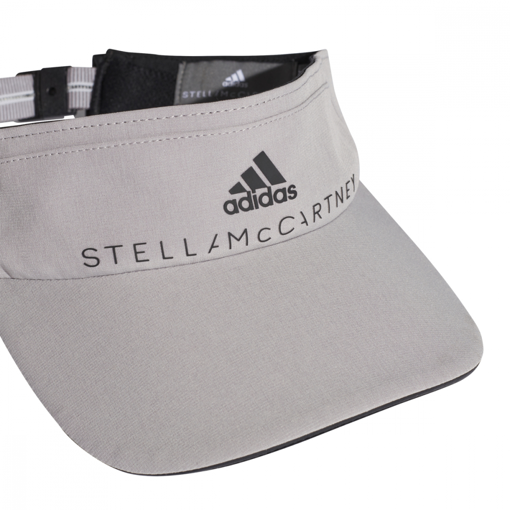 Adidas by Stella McCartney Tennis Visor (Grey/Black)