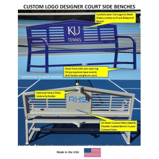 Custom Logo Apex 6' Bench 