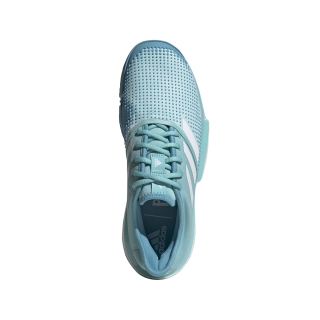 Adidas Men's SoleCourt Boost M x Parley Tennis Shoes (Blue Spirit/White/Vapor Blue)