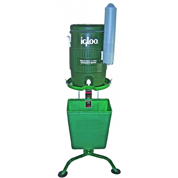ROYALE 5GALLON ALUMINUM WATER COOLER STAND Complete Unit