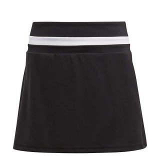 Adidas Girls' Club Tennis Skirt (Black)