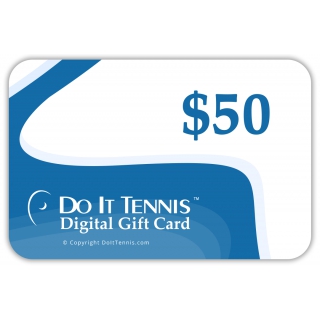 Do It Tennis Digital Gift Certificate $50