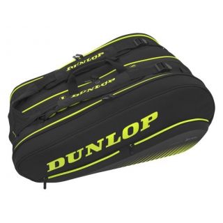 Dunlop SX Performance 12 Racket Tennis Bag (Black/Yellow)