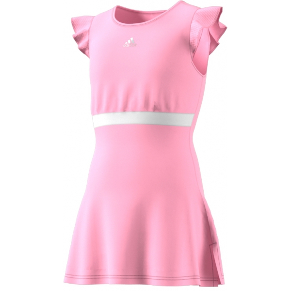 Adidas Girls' Ribbon Tennis Dress (True 