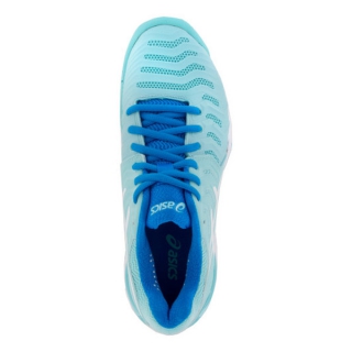Asics Women's Gel Resolution 7 Tennis Shoes (Aqua/White/Diva Blue)