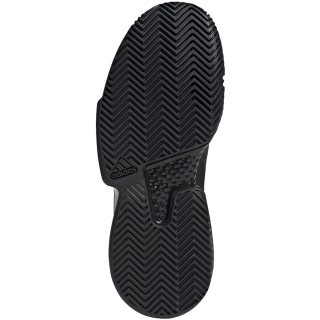 Adidas Women's SoleMatch Bounce Tennis Shoes (Core Black/White)