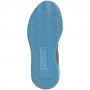 Adidas Women's Stycon Laceless Clay Court Tennis Shoe (Core Black/Night Metallic/Sharp Blue)