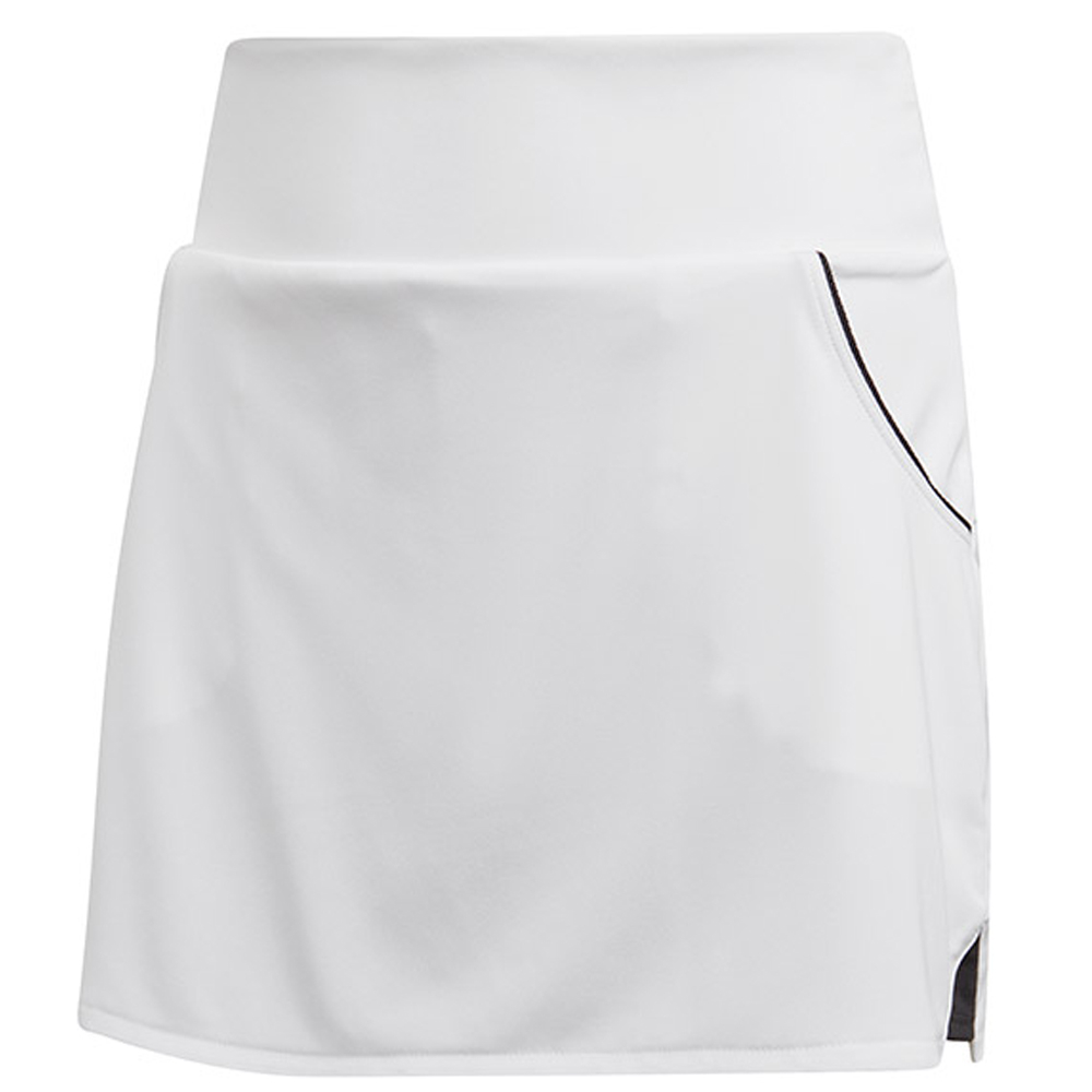 Adidas Junior Girls Club Tennis Skirt (White)