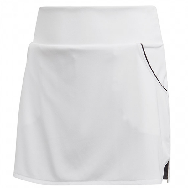Adidas Junior Girls Club Tennis Skirt (White)