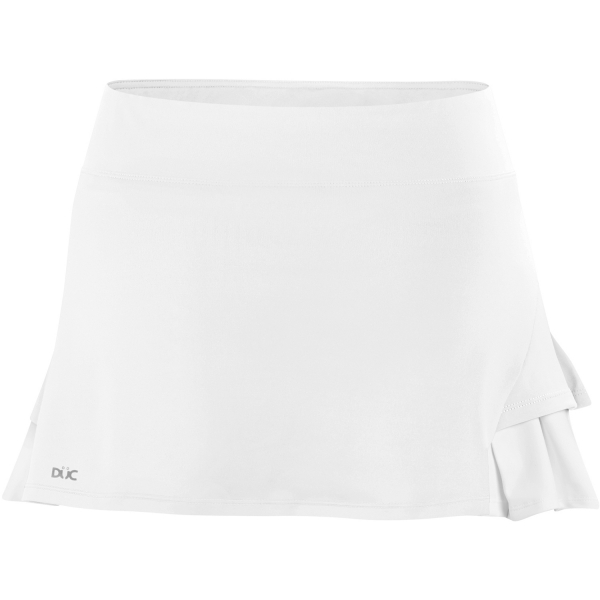 DUC Flirt Women's Tennis Skirt (White) - Do It Tennis