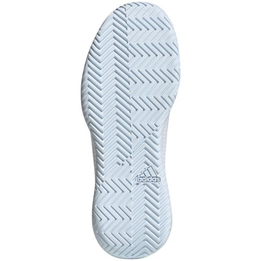 Adidas Women's Defiant Generation Tennis Shoe (White/SkyTint/SkyTint)