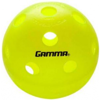 Gamma Photon High-Visbility Pickleballs, 3-Pack (Indoor)