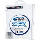 Gamma Pro Wrap Tour Overgrip 15-Pack (White) -