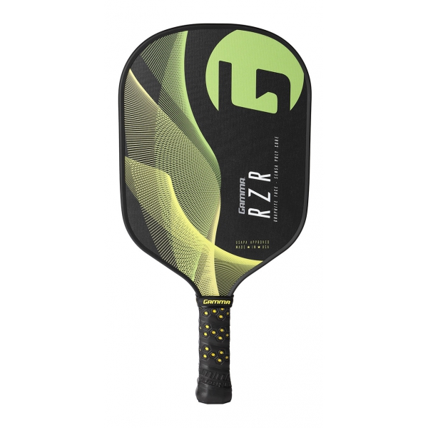 Gamma RZR Premium Poly Core Pickleball Paddle (Green/Yellow) - Do It Tennis
