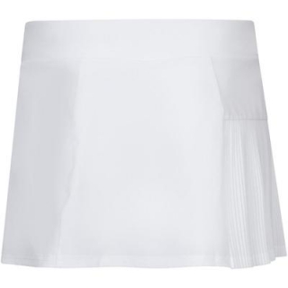 Babolat Girls Compete Tennis Skirt w/Built-in Shorts and Performance Polyester (White/White)