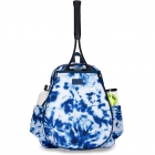 Ame & Lulu Game On Tennis Backpack (Navy/Tie-Dye) -