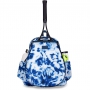 Ame & Lulu Game On Tennis Backpack (Navy/Tie-Dye)