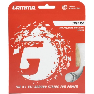 Gamma TNT2 15Lg Tennis String (Set)