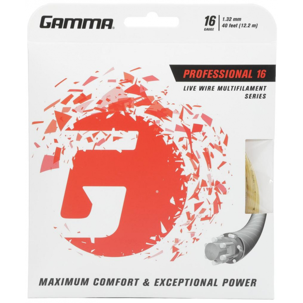 Gamma Live Wire Professional 16g Tennis String (Set)