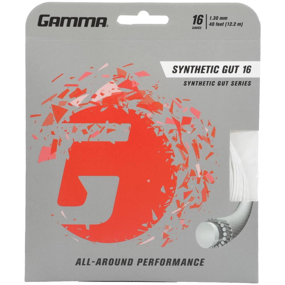 Gamma Synthetic Gut 16g Tennis String (Set)