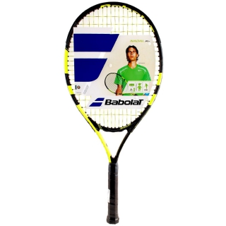Babolat Nadal Jr Tennis Racquet, Red Foam Tennis Ball Bundle