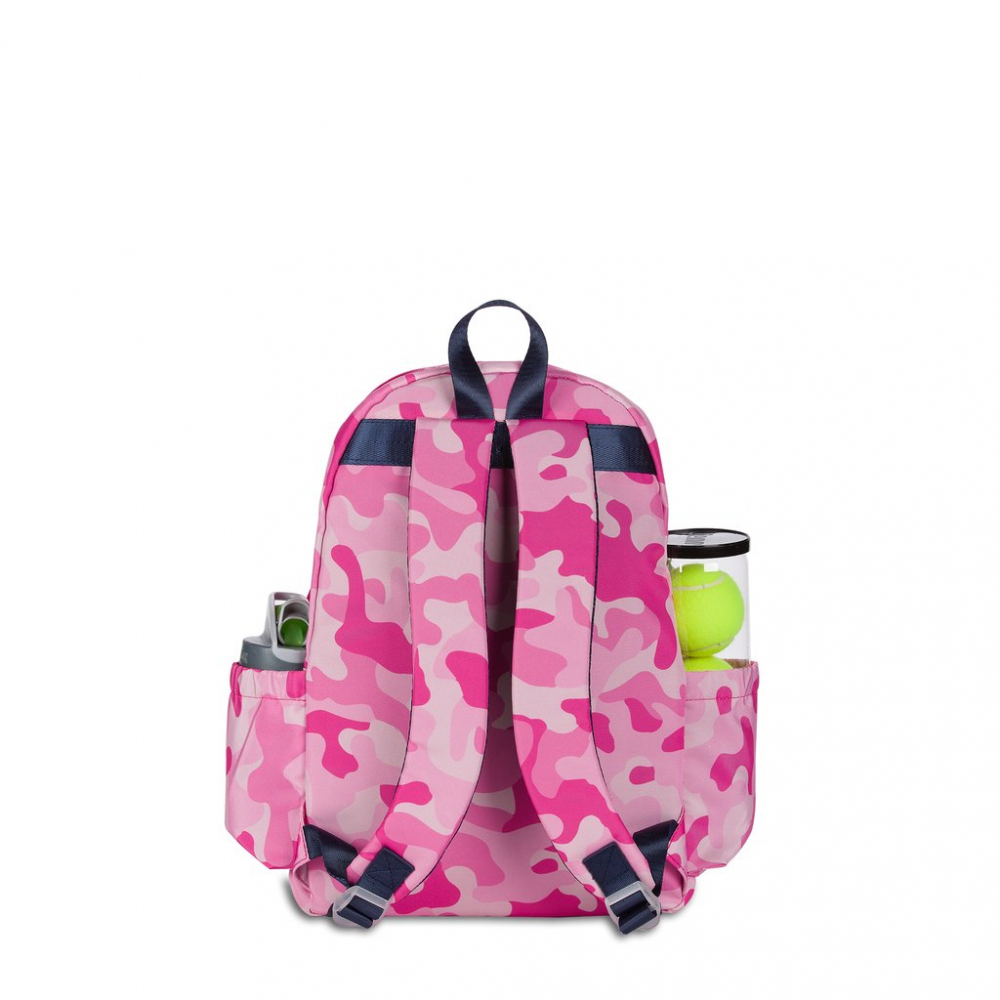 Ame & Lulu Little Love Junior Tennis Backpack (Pink Camo)