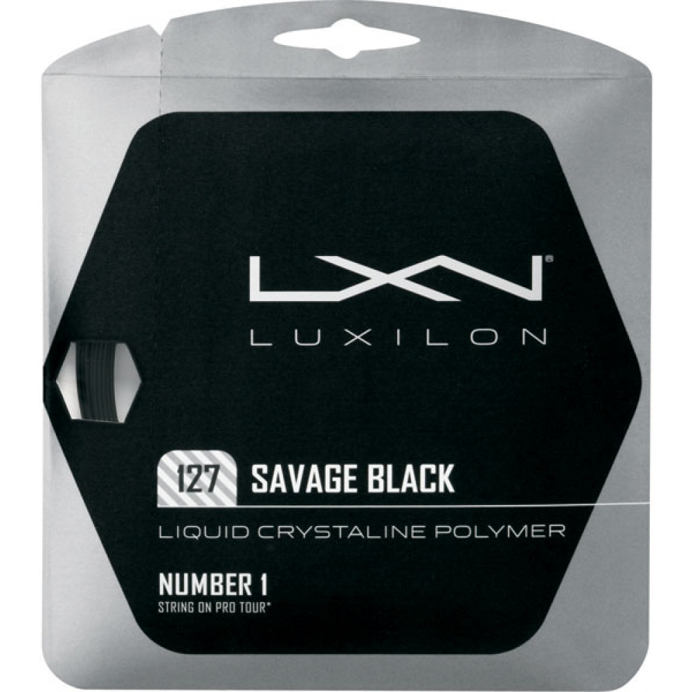Luxilon Savage Black 127 16g (Set)